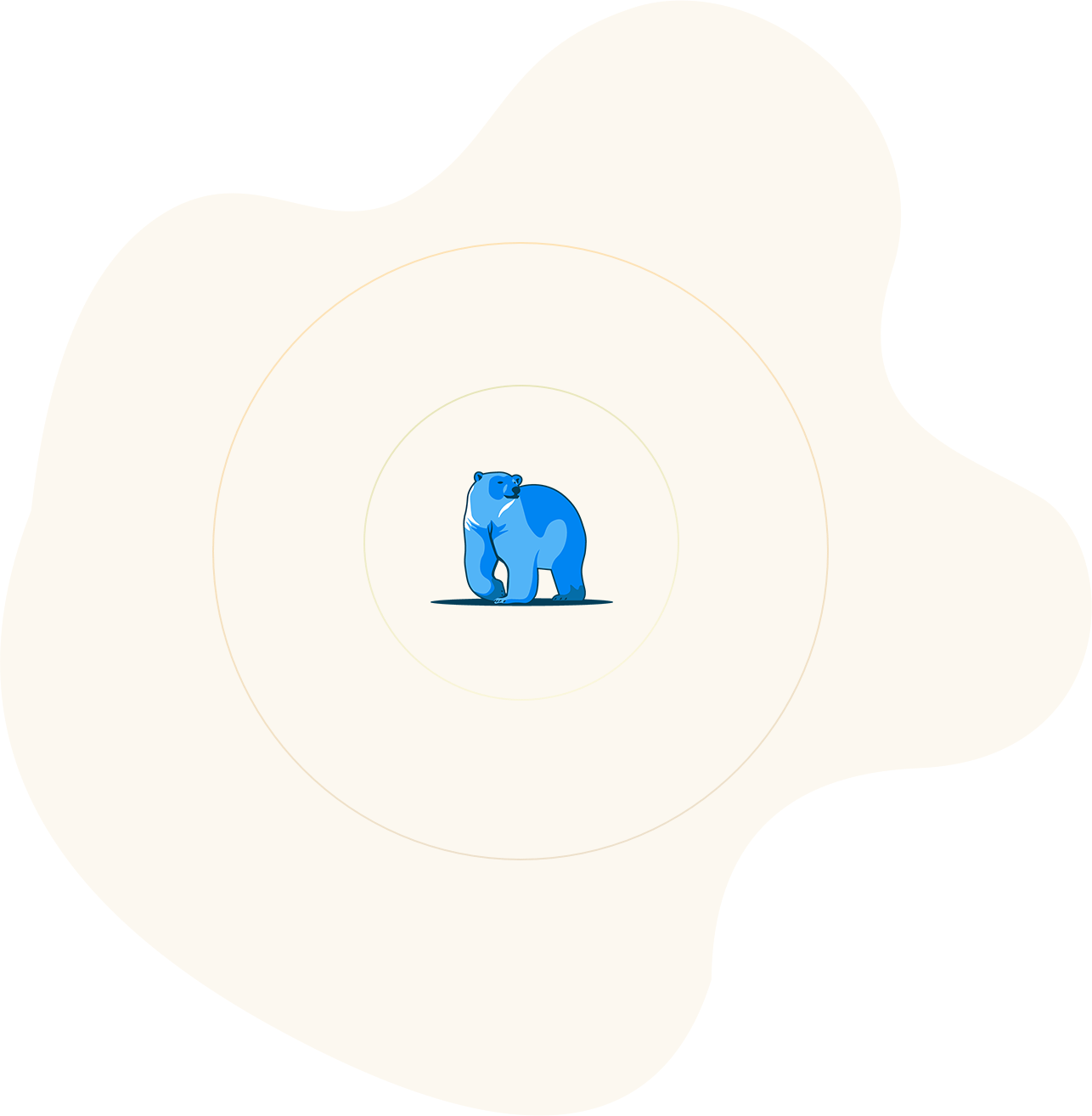 Hosting Blob Background